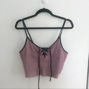 Charlotte Russe Cropped Tank💫